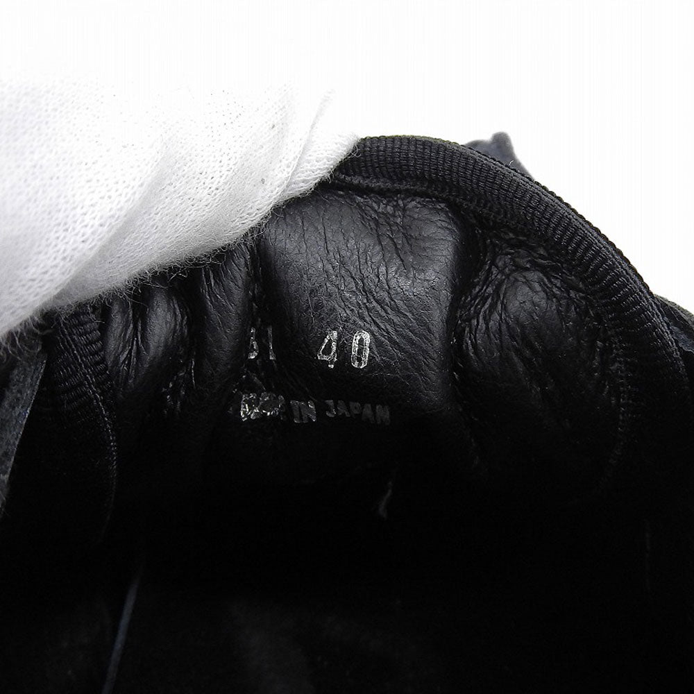 YOAK Kelly CA Leather Low-Top Sneakers Black Size EU 40