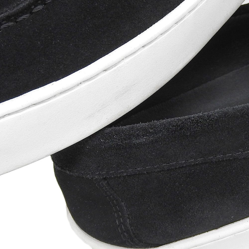 PELLICO SUNNY GIOIA Black Suede Leather Slip-Ons Size EU 39