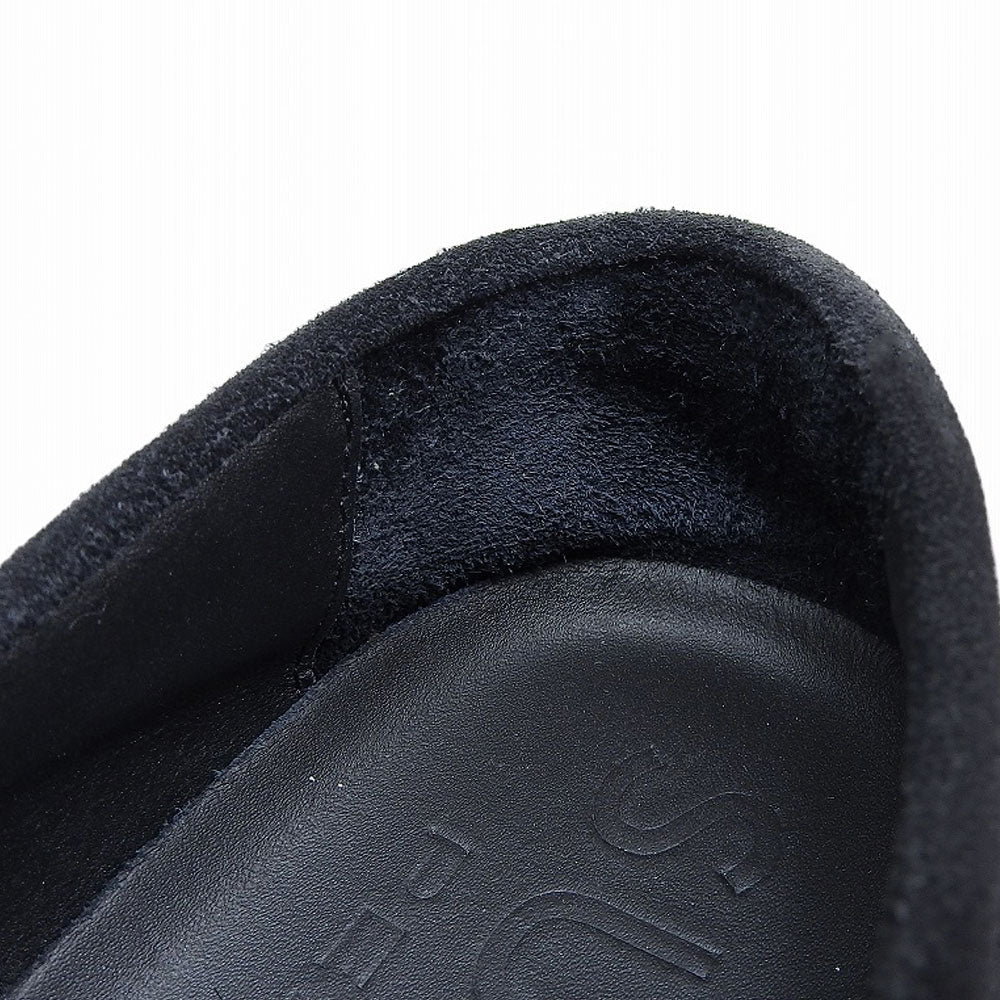 PELLICO SUNNY GIOIA Black Suede Leather Slip-Ons Size EU 39