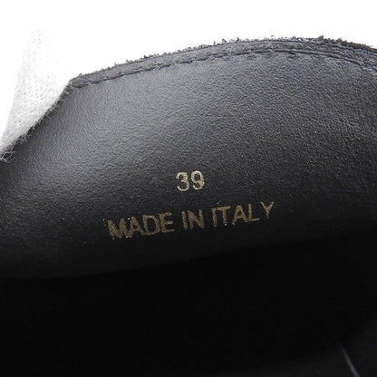 PELLICO SUNNY GIOIA Black Suede Leather Slip-Ons Size EU 39