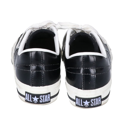 Converse One Star J Low Top Leather Sneakers Black Size 7