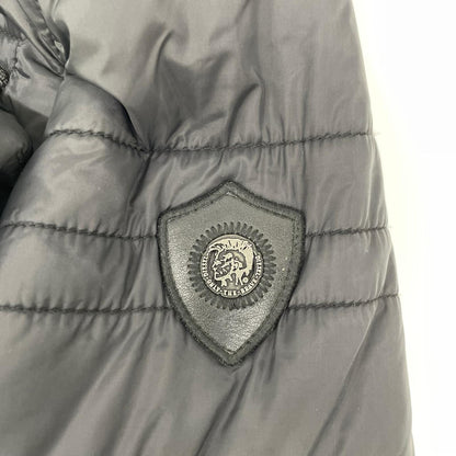 DIESEL Black Nylon Reversible Rider Jacket Size S