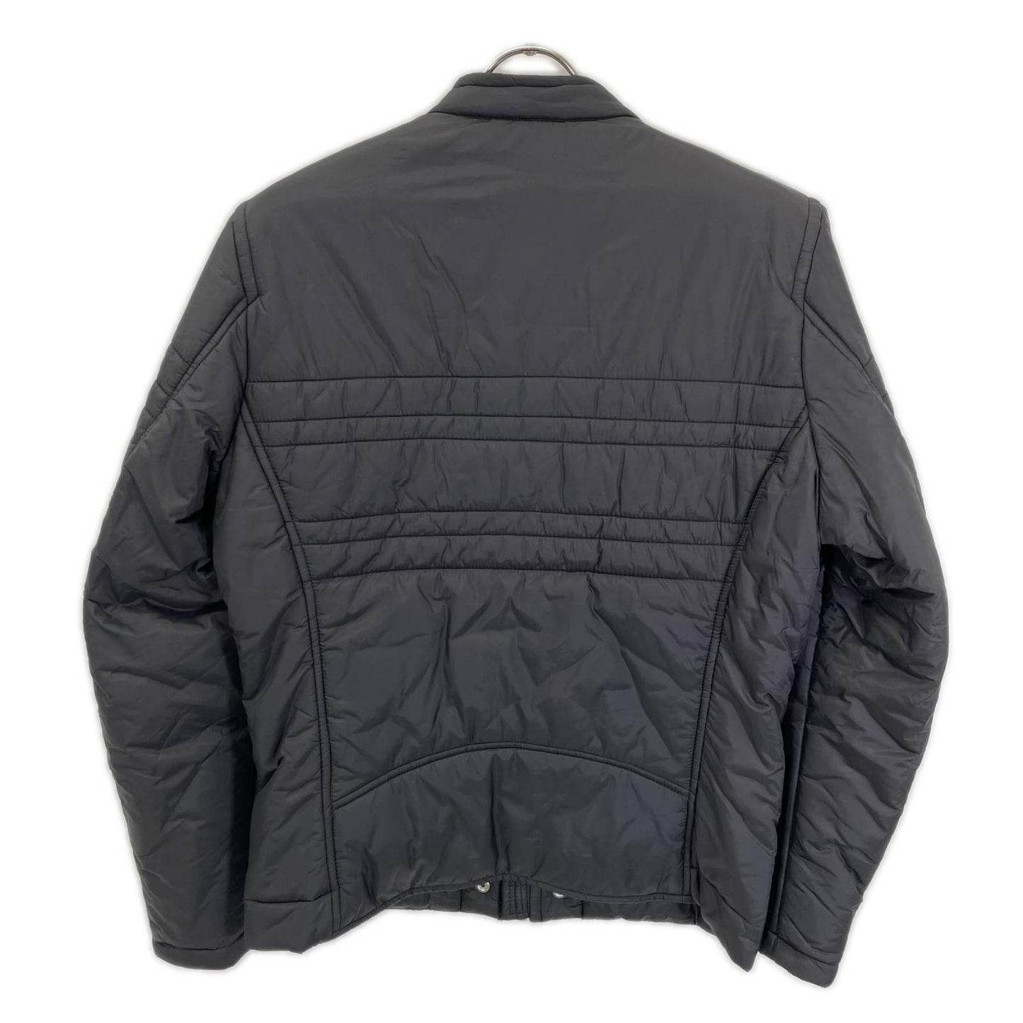 DIESEL Black Nylon Reversible Rider Jacket Size S