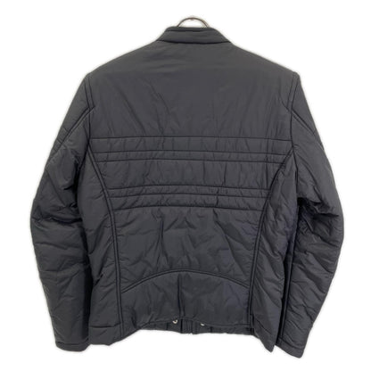 DIESEL Black Nylon Reversible Rider Jacket Size S