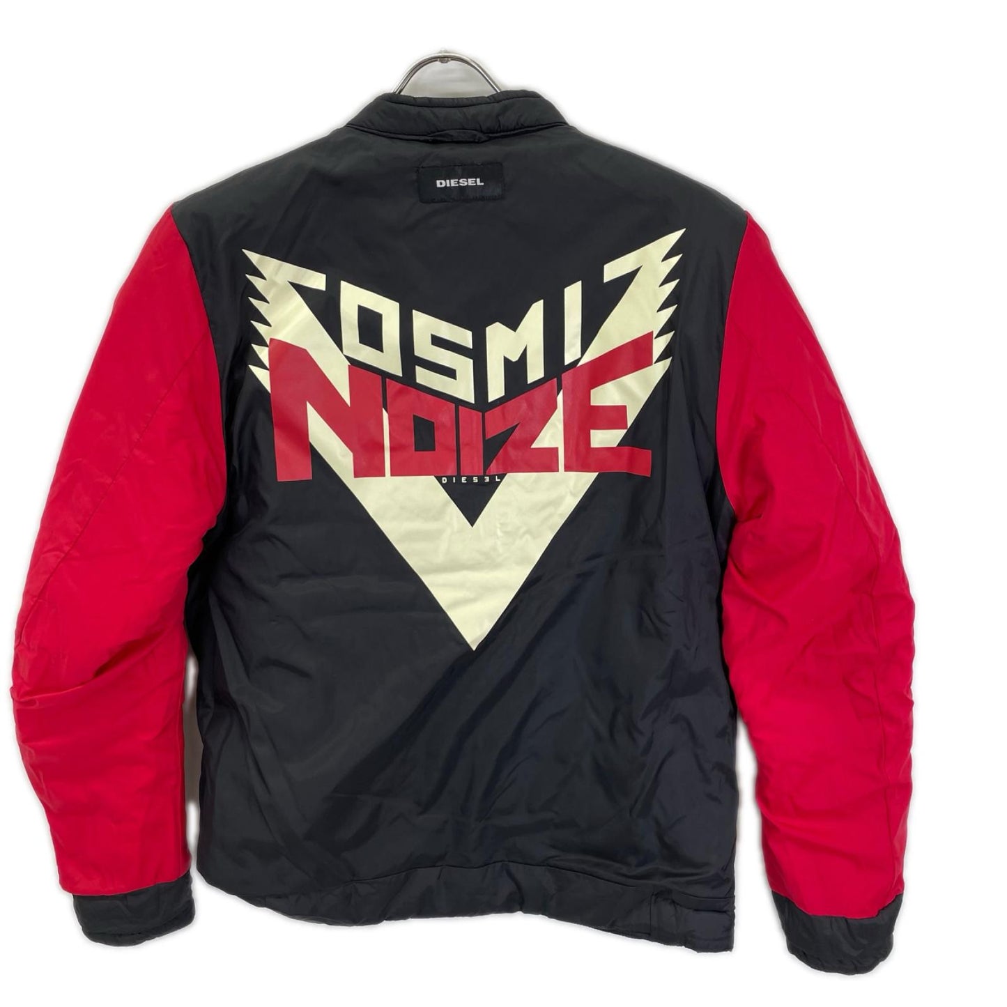 DIESEL Black Nylon Reversible Rider Jacket Size S