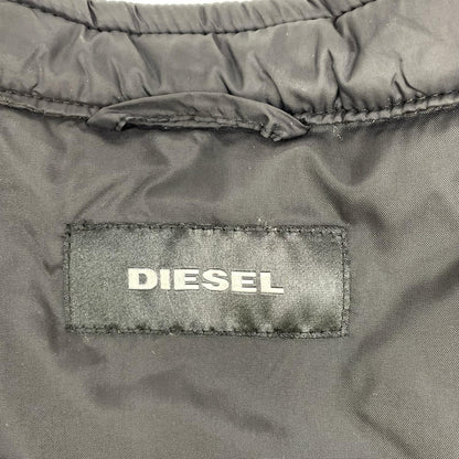 DIESEL Black Nylon Reversible Rider Jacket Size S