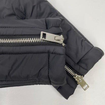 DIESEL Black Nylon Reversible Rider Jacket Size S