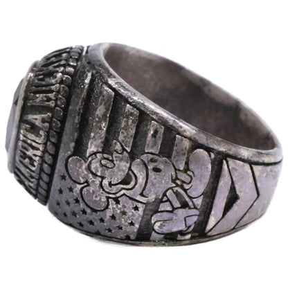 JAM HOME MADE Disney Mickey Smokey Ring Silver Size JP 15