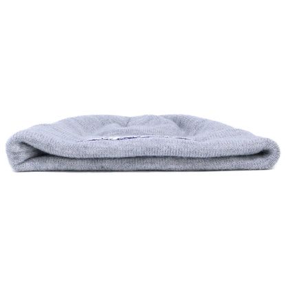 Supreme 19AW New Era Paisley Box Logo Beanie Gray