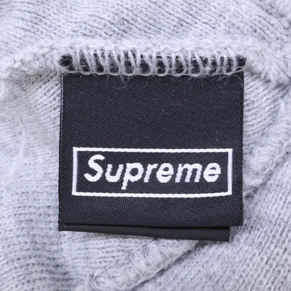 Supreme 19AW New Era Paisley Box Logo Beanie Gray