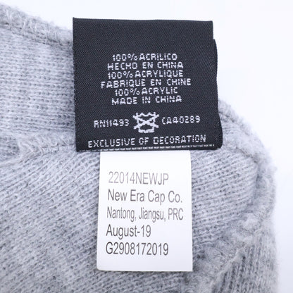 Supreme 19AW New Era Paisley Box Logo Beanie Gray