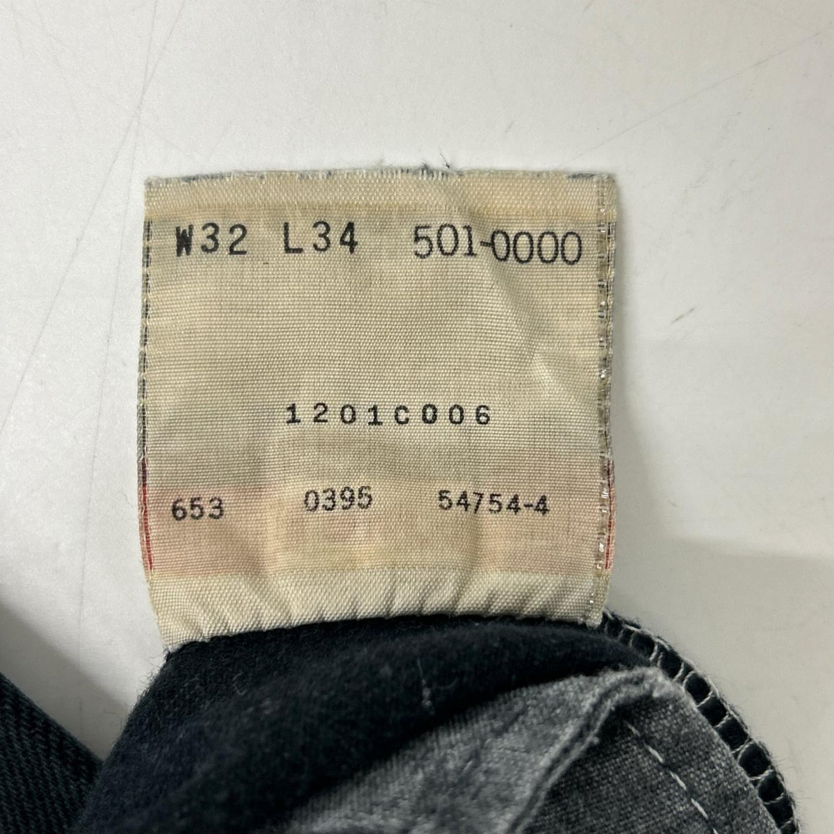 LEVI'S 90s USA 501XX Overdyed Jeans Black Size W32 L34 Size W32 L34