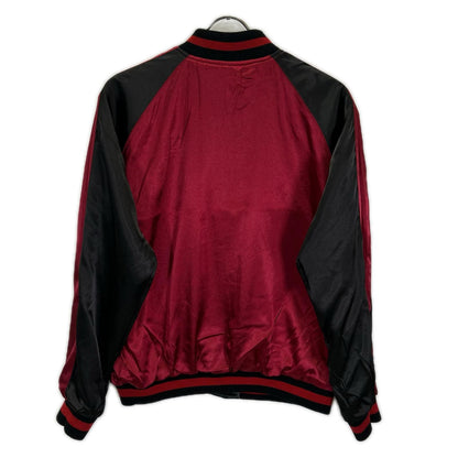 TEN STRIKE One Piece Hancock Sukajan Red/Blk Rayon Jacket Size L