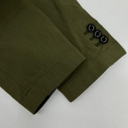 BLACK LABEL CRESTBRIDGE Melange Jacket Khaki Cotton Size S