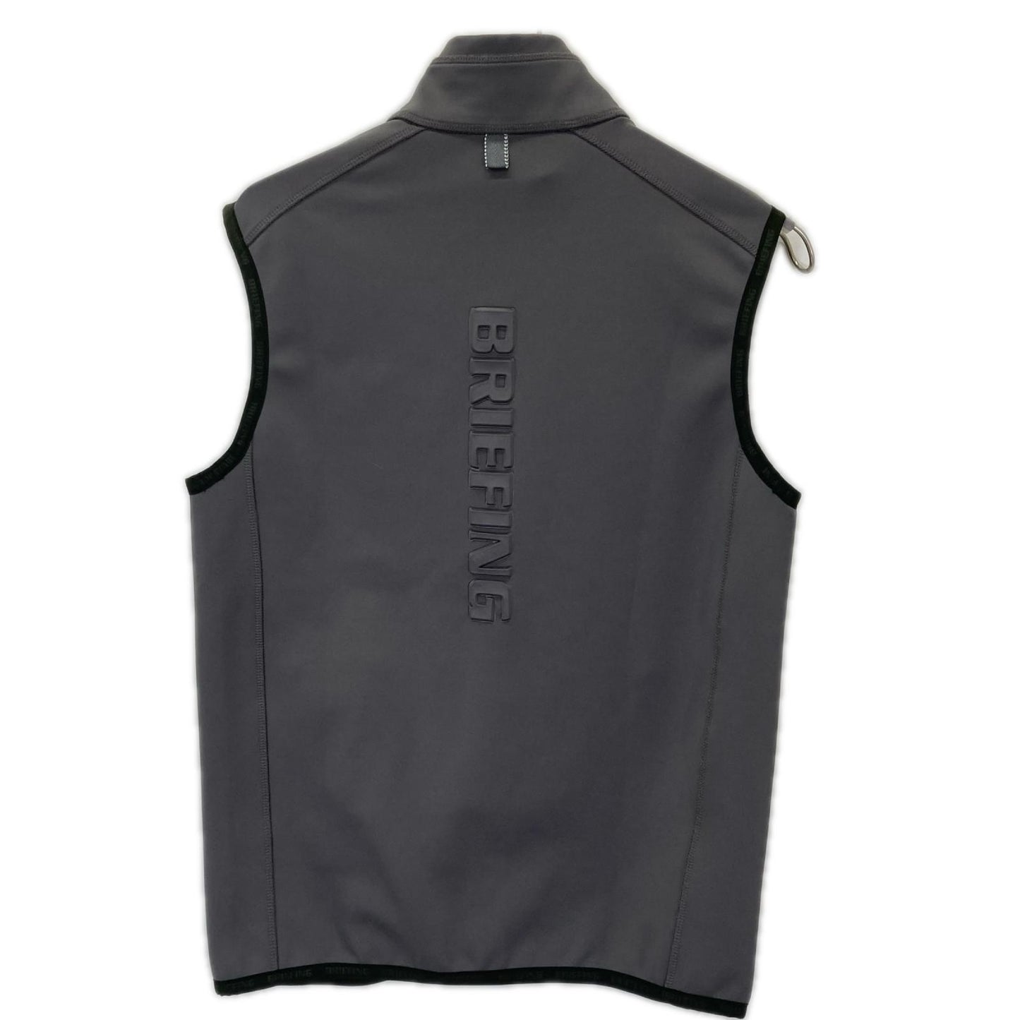 BRIEFING Polyester 3D Logo Vest Gray Size S