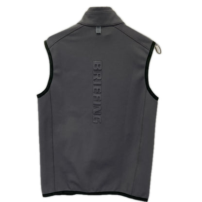 BRIEFING Polyester 3D Logo Vest Gray Size S