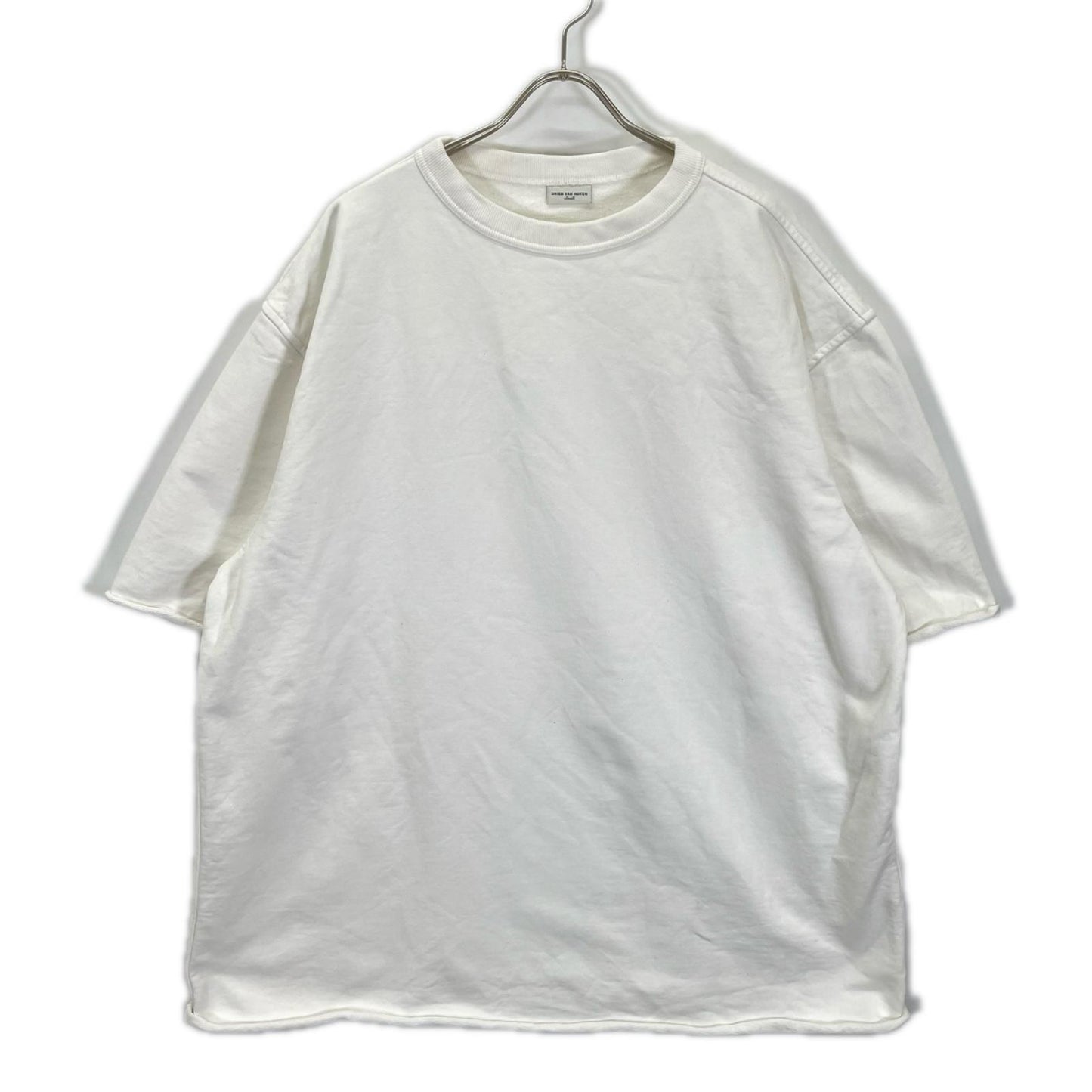 DRIES VAN NOTEN Oversize White T-Shirt