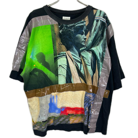 DRIES VAN NOTEN 22SS Black Graphic Print T-Shirt