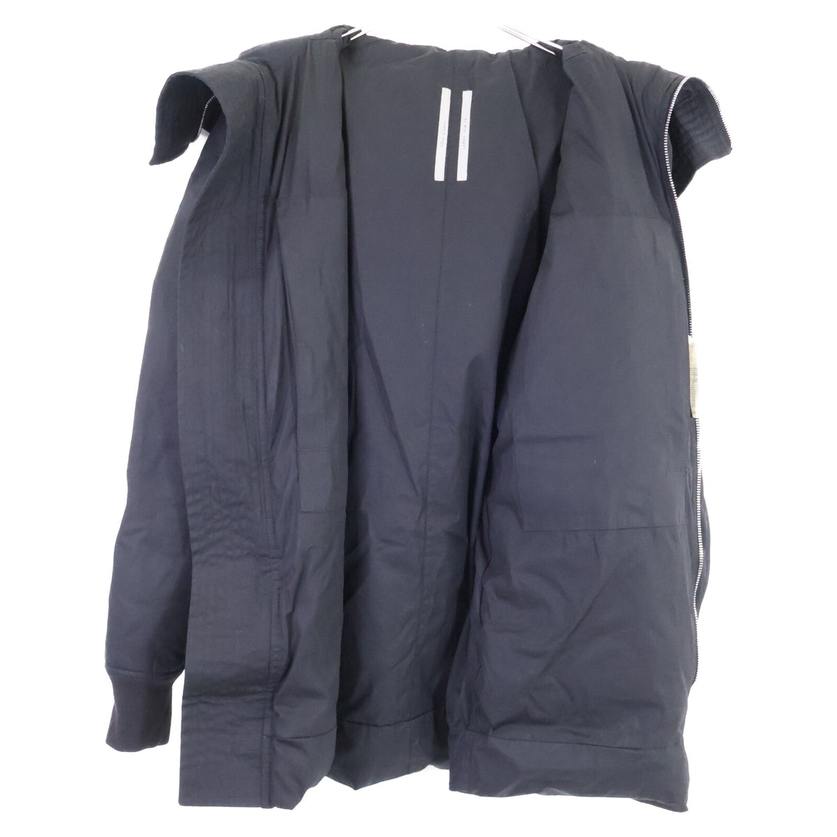 Rick Owens UMBO PARKA BROTHER Hooded Jacket Black Size 48