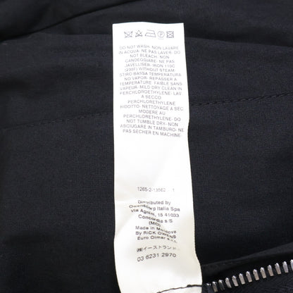 Rick Owens UMBO PARKA BROTHER Hooded Jacket Black Size 48