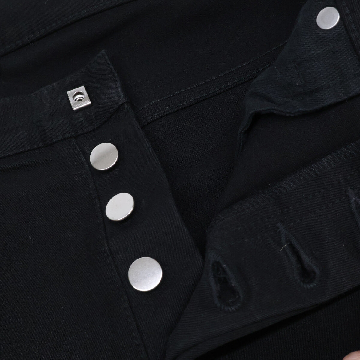 DIOR 17SS Black Super Slender Skinny Denim
