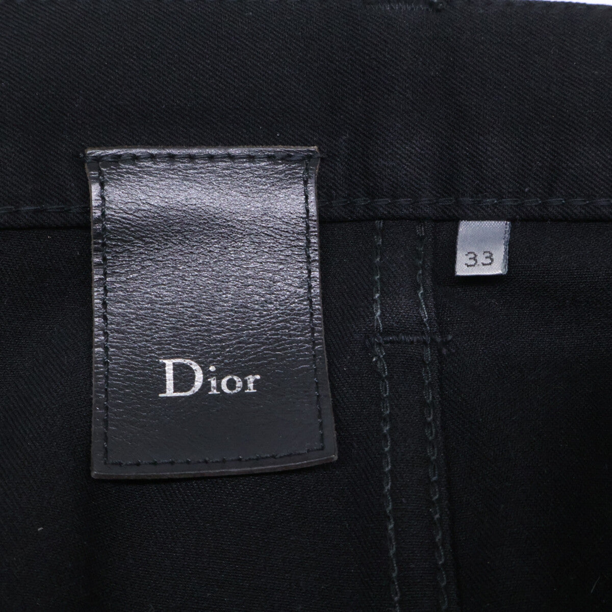 DIOR 17SS Black Super Slender Skinny Denim