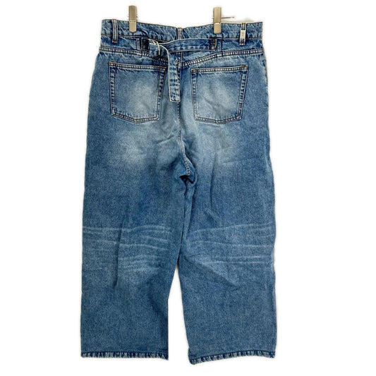 AMI Alexandre Mattiussi Wide Fit Washed Denim Jeans Size 32