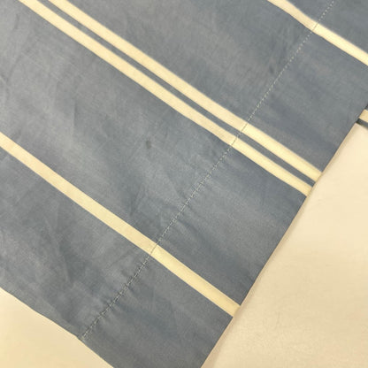 JIL SANDER+ Blue Striped Cotton Relaxed Pants Size 44