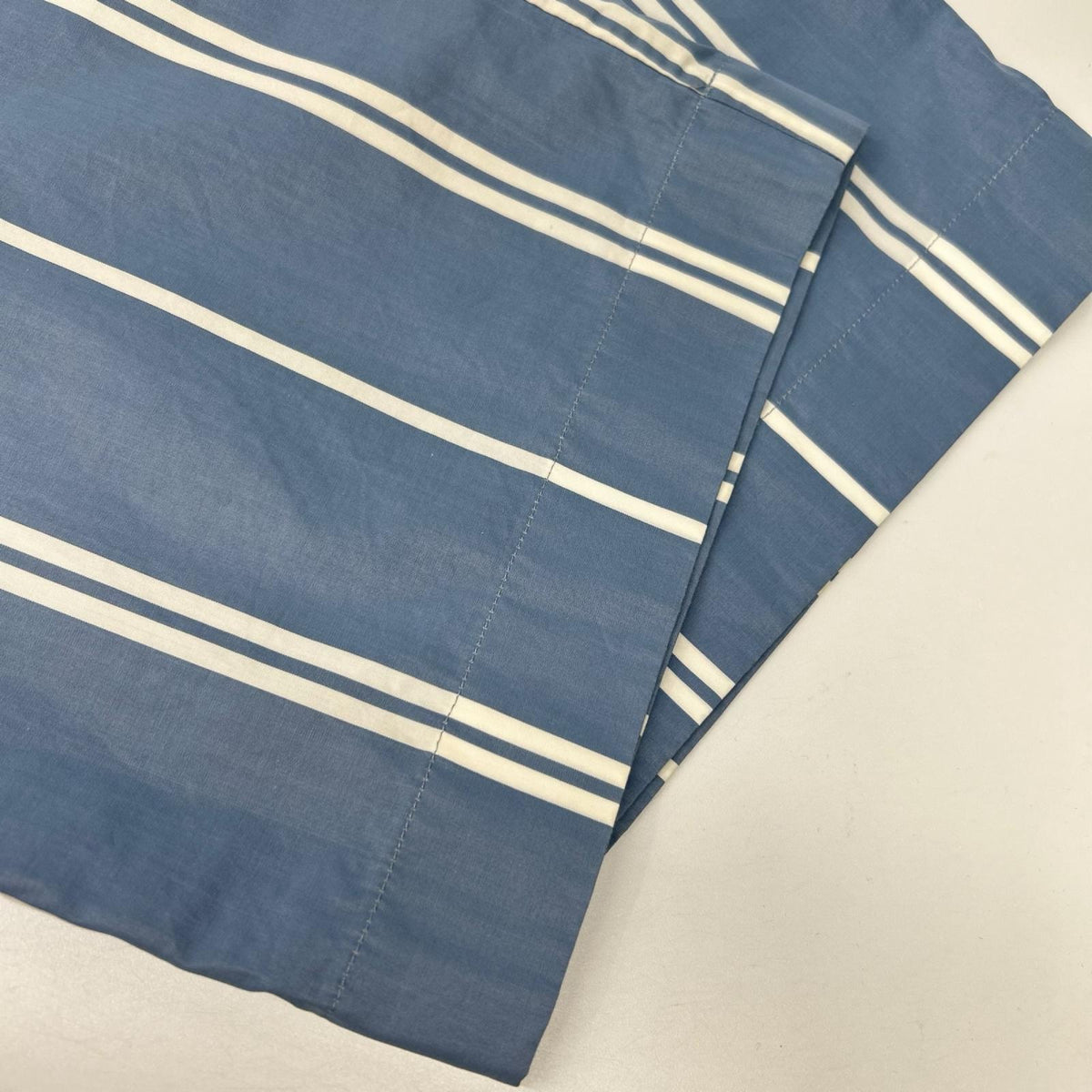 JIL SANDER+ Blue Striped Cotton Relaxed Pants Size 44