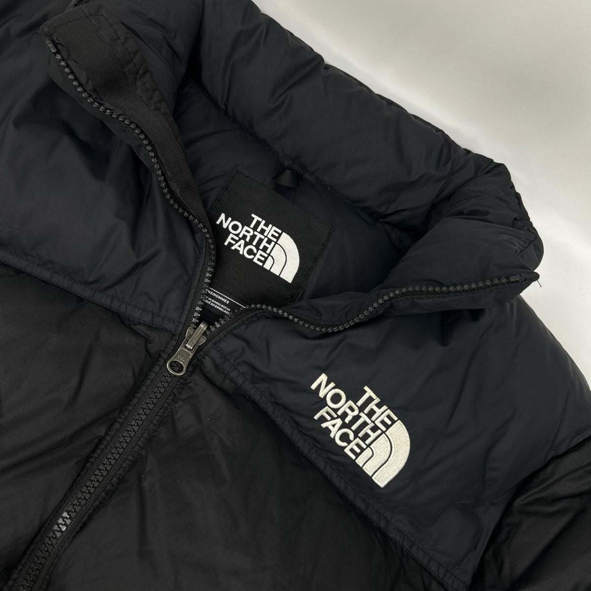 THE NORTH FACE Black Nuptse Down Jacket Size L