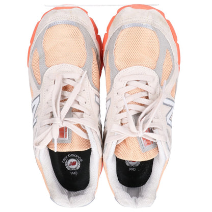 NEW BALANCE U990MO4 Dried Orange Suede Sneakers Size 26.5