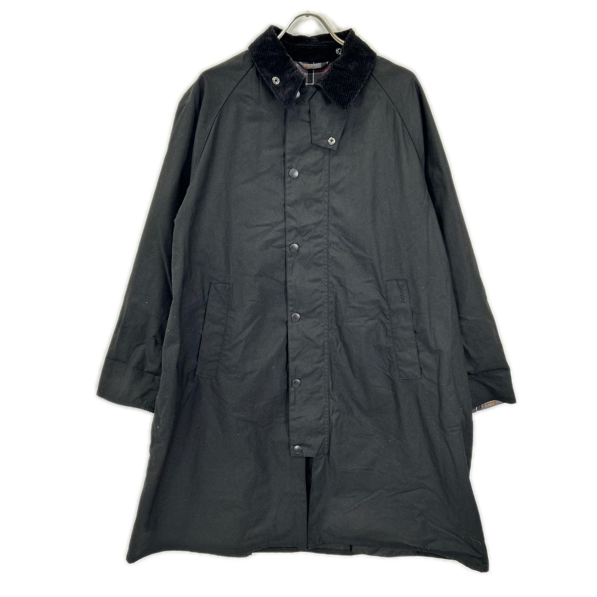 Barbour 24AW Modified Exmoor Wax Coat Black Size 40