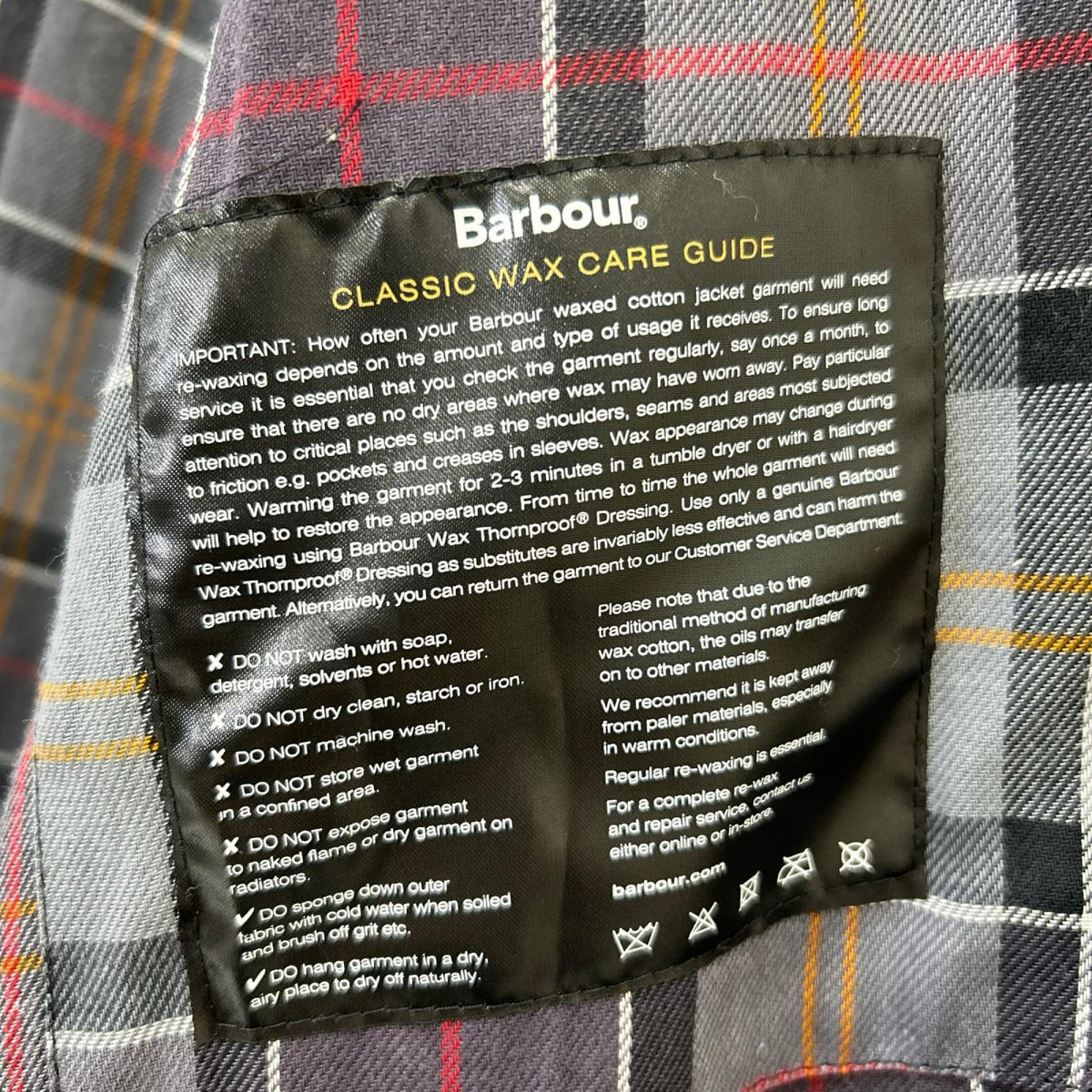 Barbour 24AW Modified Exmoor Wax Coat Black Size 40
