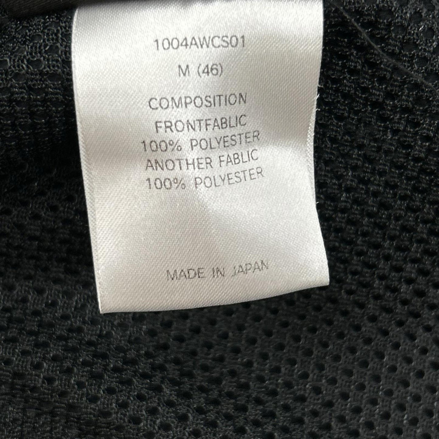 is-ness 22AW THM Fleece Jacket Black Size M