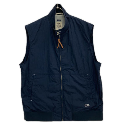 SUAS nanamica SUAS412 Zip Up Wind Vest Navy Size M