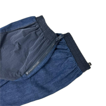 DIESEL Navy P-Bright Logo Patch Track Pants Sweatpants Size 46