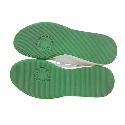 STELLA McCARTNEY LOOP Sneakers White/Green Size EU 44