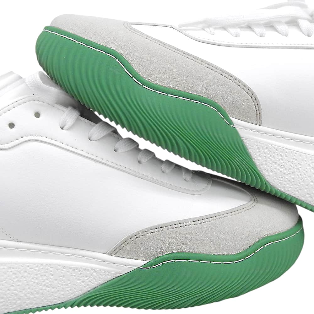 STELLA McCARTNEY LOOP Sneakers White/Green Size EU 44