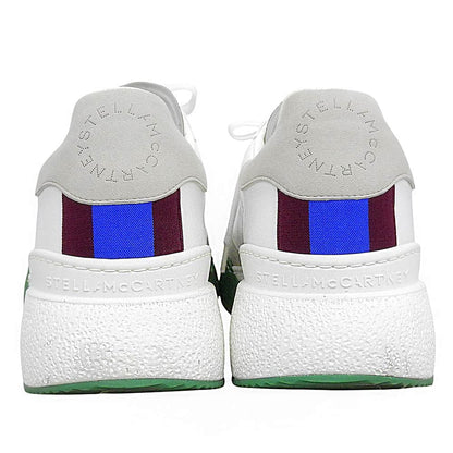 STELLA McCARTNEY LOOP Sneakers White/Green Size EU 44