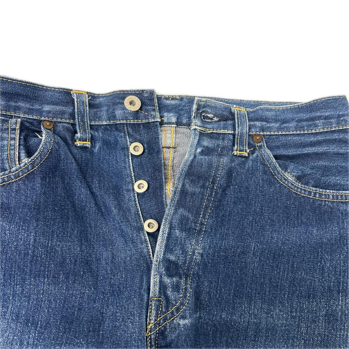 LEVI'S Y2K S501XX Valencia Factory Denim Indigo Size 31