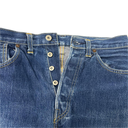 LEVI'S Y2K S501XX Valencia Factory Denim Indigo Size 31
