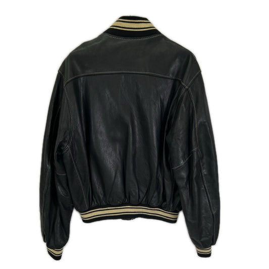 REDSKINS B-32 Leather Jacket Black