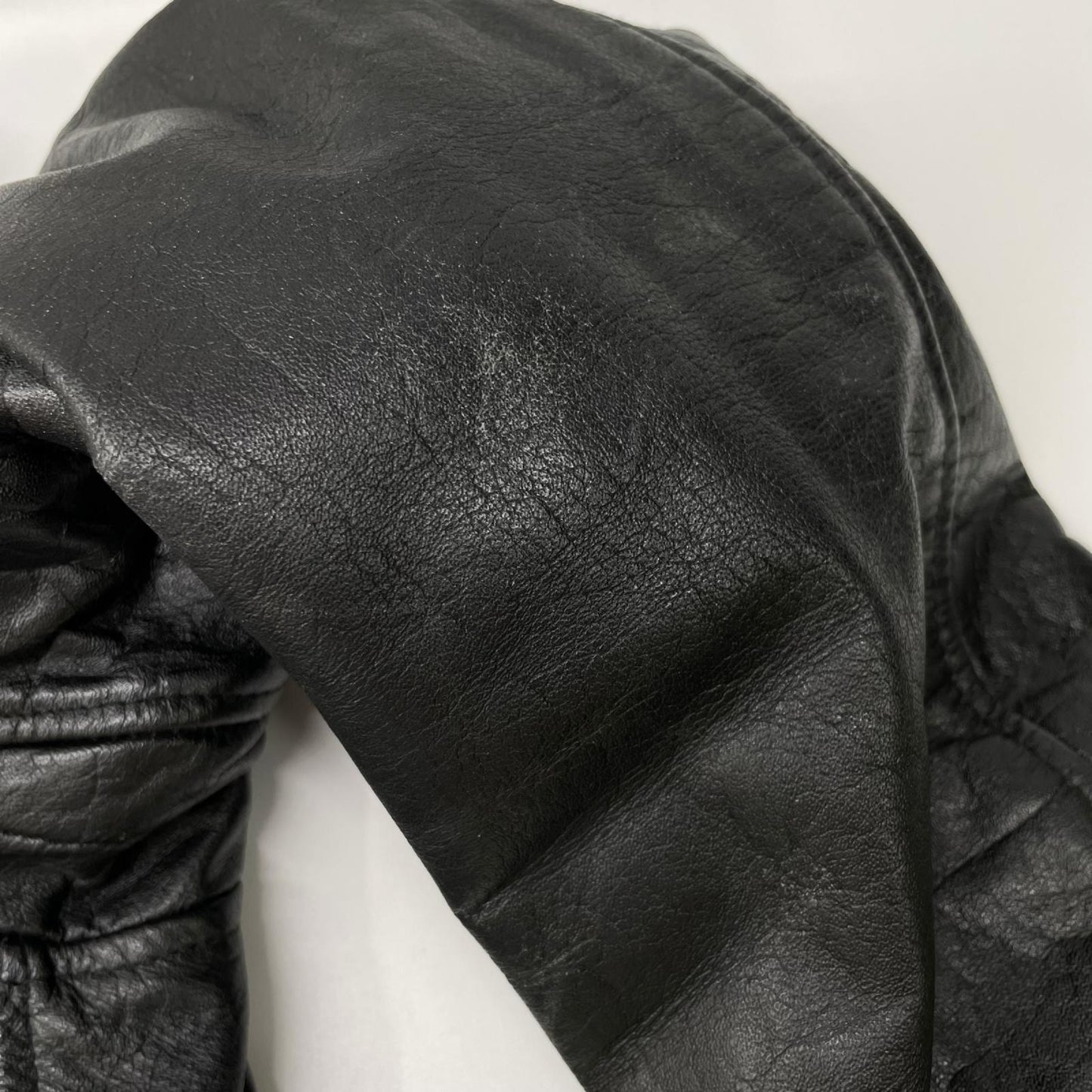 HORN WORKS Black Leather Jacket