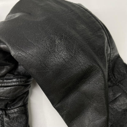 HORN WORKS Black Leather Jacket