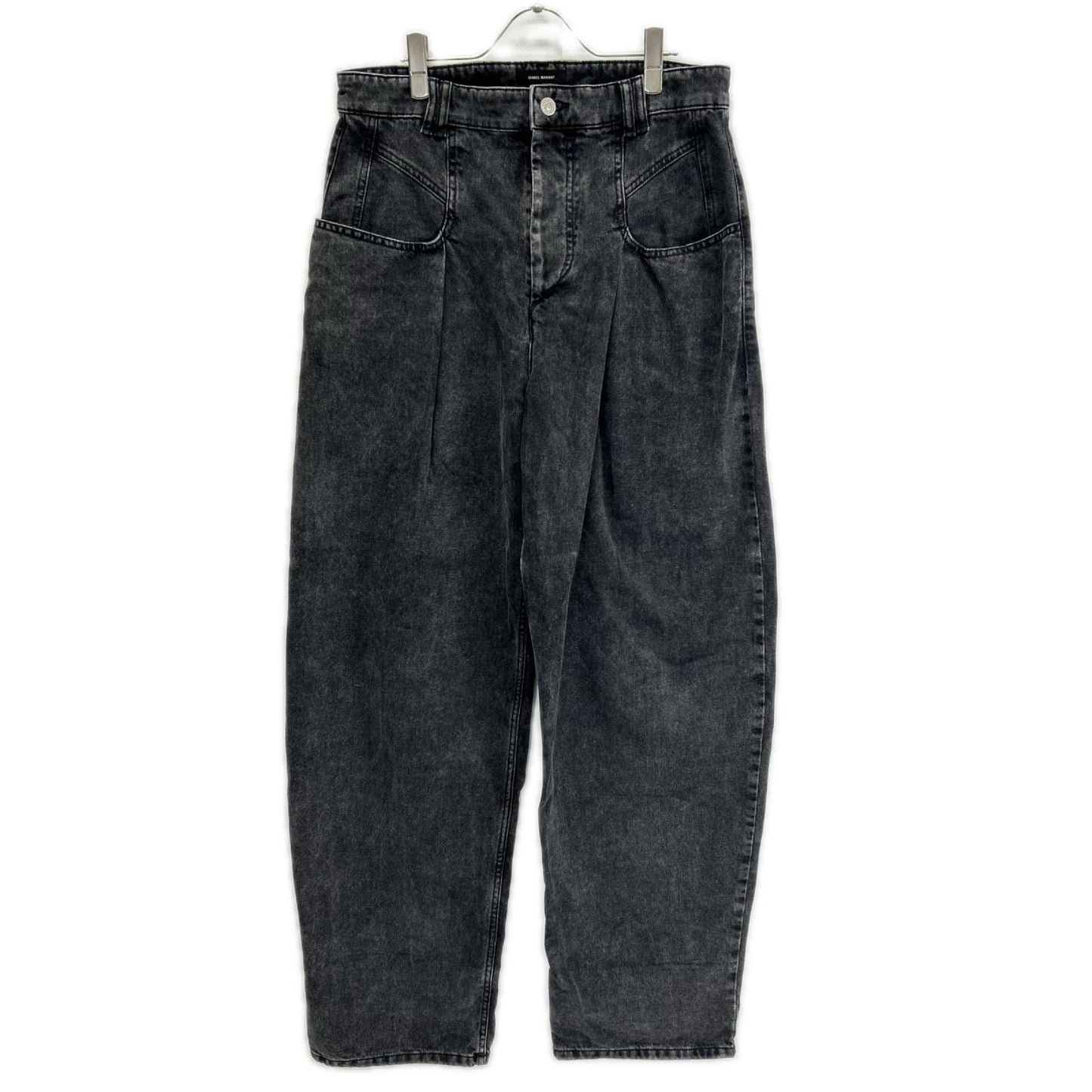 ISABEL MARANT Wide Leg Black Jeans Size 40