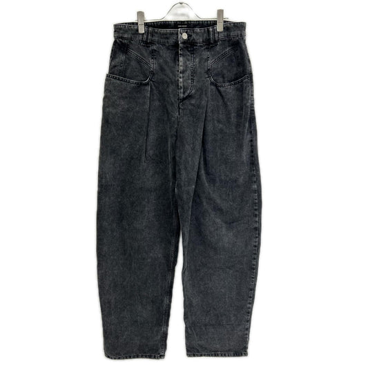 ISABEL MARANT Wide Leg Black Jeans Size 40