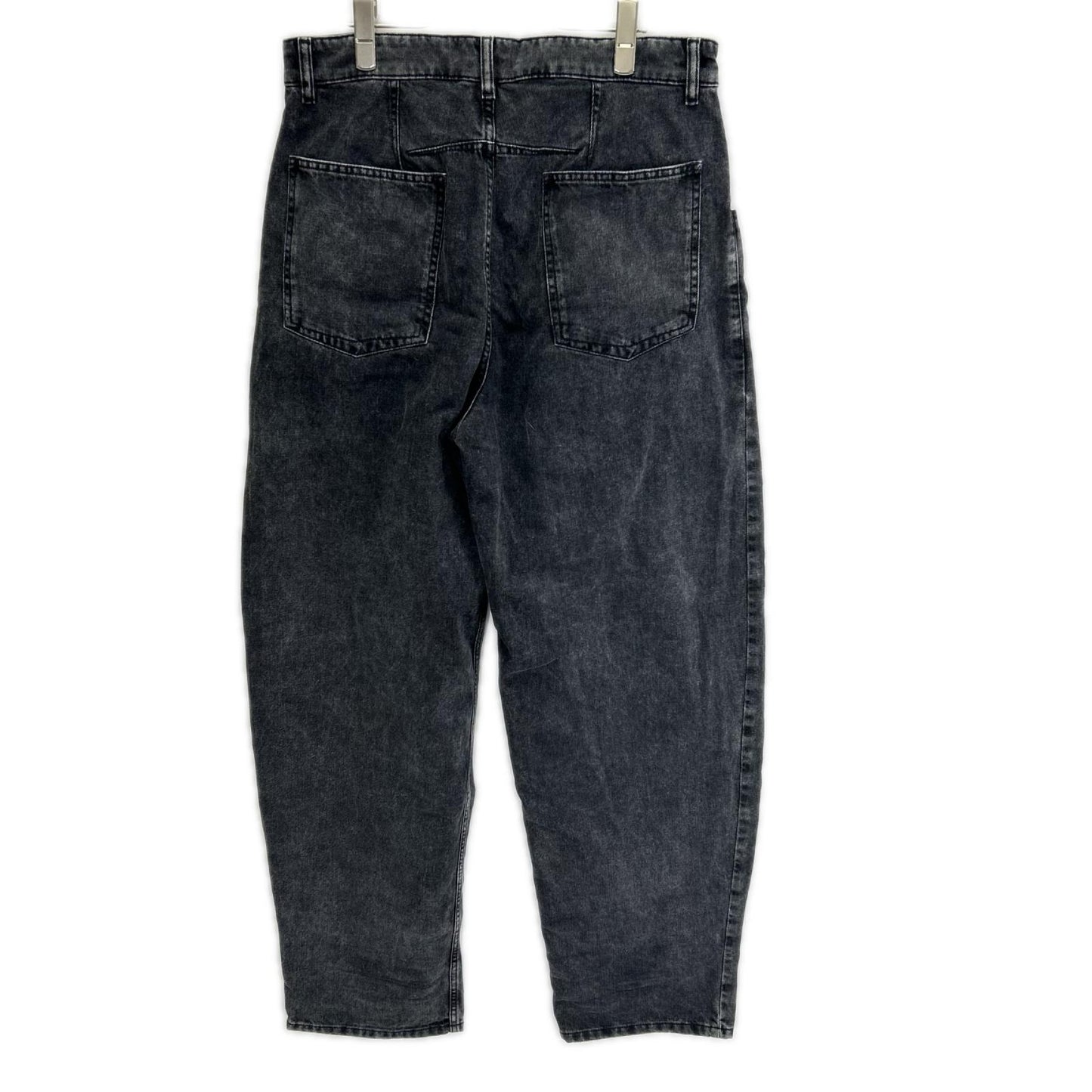 ISABEL MARANT Wide Leg Black Jeans Size 40