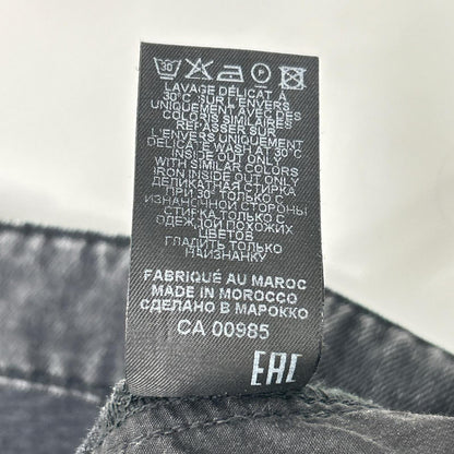 ISABEL MARANT Wide Leg Black Jeans Size 40