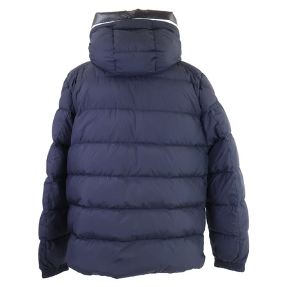 MONCLER Cardere Nylon Hooded Down Jacket Navy Size 6