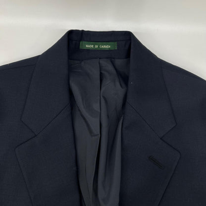 LAUREN RALPH LAUREN Navy Gold Button Blazer Jacket